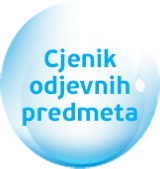 Cjenik odjevnih predmeta